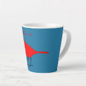 Tasse Latte Red Cardinal Bird Thunder_Cove (Angle droit)