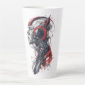 Tasse Latte Red circuit dream (Devant)