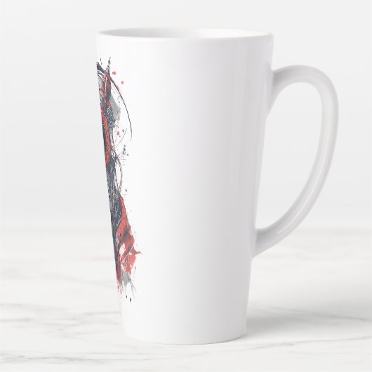 Tasse Latte Red circuit dream (Droite)
