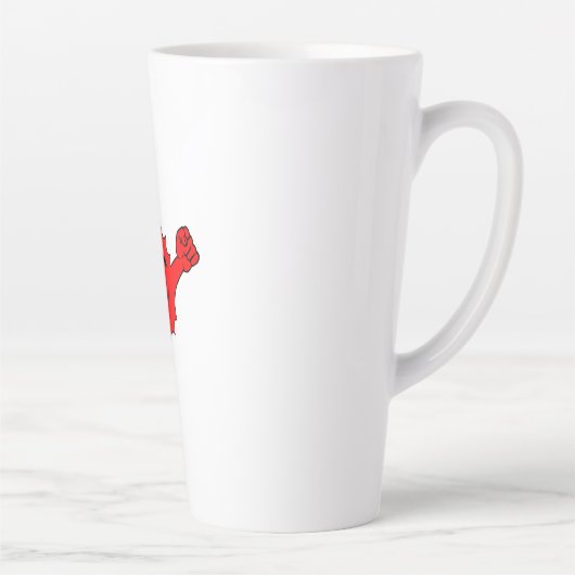 Tasse Latte Red Sun Cheer Mascot (Droite)
