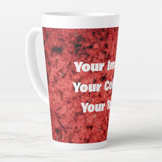 Tasse Latte Redesign from Scratch - Créez votre propre (Angle gauche)