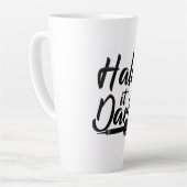 Tasse Latte Réduire de moitié les fléchettes (Angle gauche)