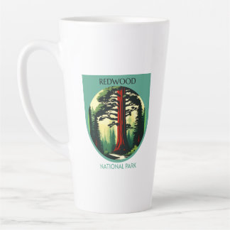 Tasse Latte Redwood National Park Beauty en Californie
