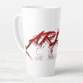 Tasse Latte Réflexion de Aries (Angle gauche)