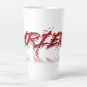 Tasse Latte Réflexion de Aries (Devant)