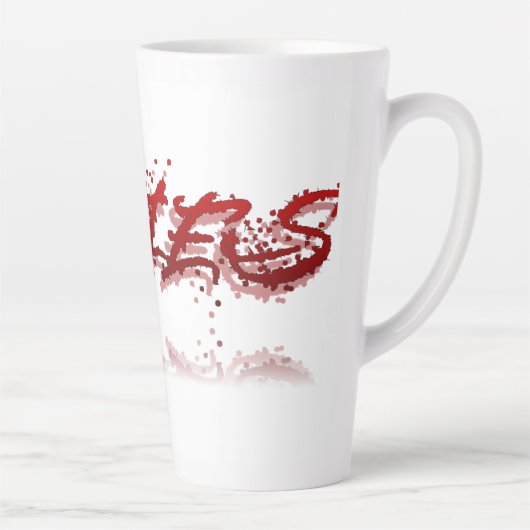 Tasse Latte Réflexion de Aries (Droite)