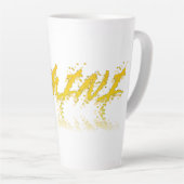 Tasse Latte Réflexion de Gemini (Angle droit)