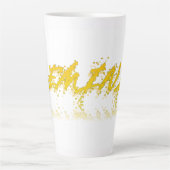 Tasse Latte Réflexion de Gemini (Devant)
