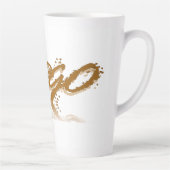 Tasse Latte Réflexion virale (Droite)