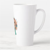 Tasse Latte Réflexions dans l'oeuvre (Droite)