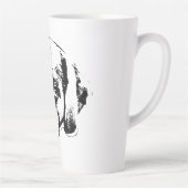 Tasse Latte Regard d'automne, Coeur Loyal (Droite)