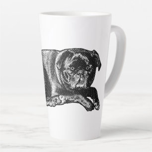 Tasse Latte Regard Décontracté, Confort Matinal