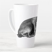 Tasse Latte Regard Décontracté, Confort Matinal (Angle gauche)