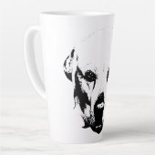 Tasse Latte Regard, Véritable Ami (Angle gauche)