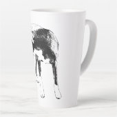 Tasse Latte Regarder la nuit de récolte (Angle droit)