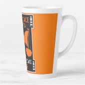 Tasse Latte Régate de yachts de Cowes Isle of Wight (Droite)