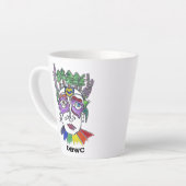 Tasse Latte Reine DBWC (Angle gauche)