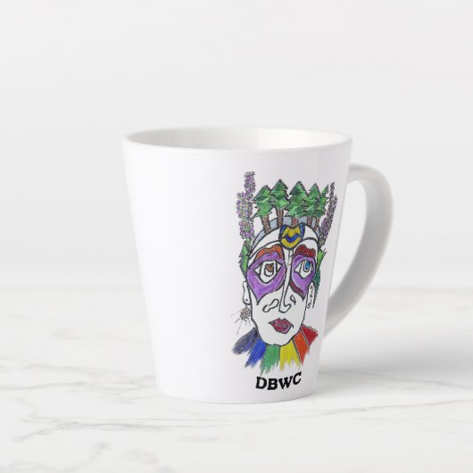 Tasse Latte Reine DBWC (Angle droit)