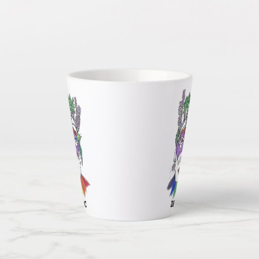 Tasse Latte Reine DBWC (Devant)