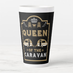 Tasse Latte Reine de la Caravane