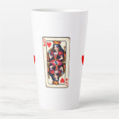 Tasse Latte Reine des Coeurs (Devant)