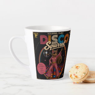 Tasse Latte Reine Écureuil Disco