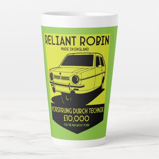 Tasse Latte Reliant Robin Owners Club (Devant)