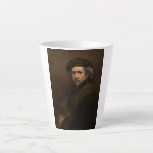 Tasse Latte Rembrandt Self Portrait : Peintre Néerlandais de l