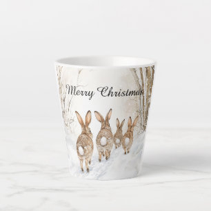 Tasse Latte Renard Lapin Meilleurs Amis Pour Toujours