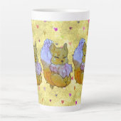 Tasse Latte Renard nommé Dice (Devant)