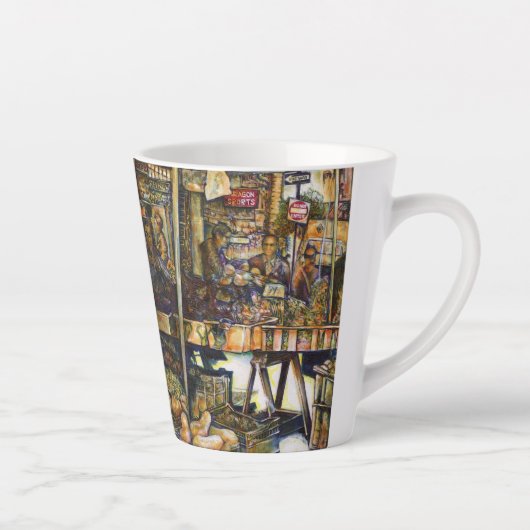 Tasse Latte Rend la créativité plus éclatante (Droite)