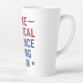 Tasse Latte Rendre la violence politique incorrecte (Droite)