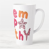 Tasse Latte Répandre l'empathie sur les océans (Droite)