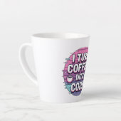 Tasse Latte Répéter le code du sommeil - Programmeur minimalis (Angle gauche)