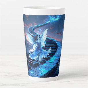 Tasse Latte Répétition au clair de lune – Danse sous la lumièr