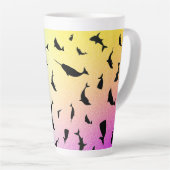 Tasse Latte requin de l'ombre (Angle droit)