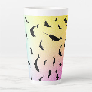 Tasse Latte requin de l'ombre