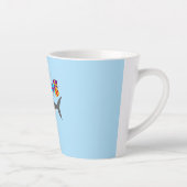 Tasse Latte Requin de Noël (Droite)