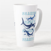 TASSE LATTE REQUINS, REQUINS, REQUINS, STYLE (Angle droit)