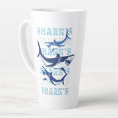 TASSE LATTE REQUINS, REQUINS, REQUINS, STYLE (Angle gauche)