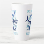 TASSE LATTE REQUINS, REQUINS, REQUINS, STYLE (Devant)