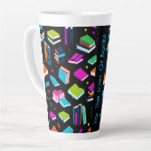 Tasse Latte Réservation Colorée (Angle gauche)
