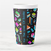 Tasse Latte Réservation Colorée (Devant)