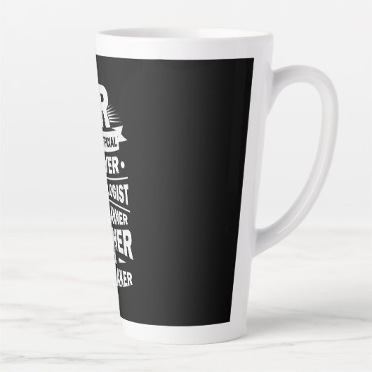 Tasse Latte Ressources humaines Fières (Droite)