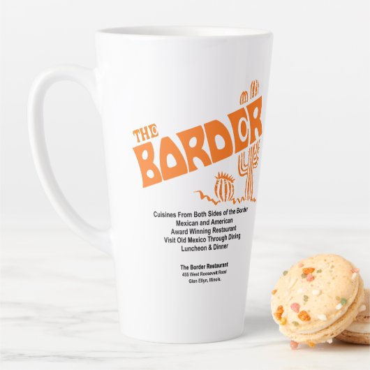 Tasse Latte Restaurant Border, Glen Ellyn, IL (En situation)