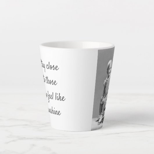 Tasse Latte Rester à proximité (Devant)