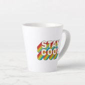 Tasse Latte Rester Cool (Angle droit)