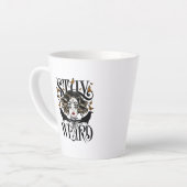 Tasse Latte Restez Drôle (Angle gauche)
