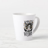 Tasse Latte Restez Drôle (Angle droit)