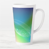 Tasse Latte Résumé de dégradé (Droite)